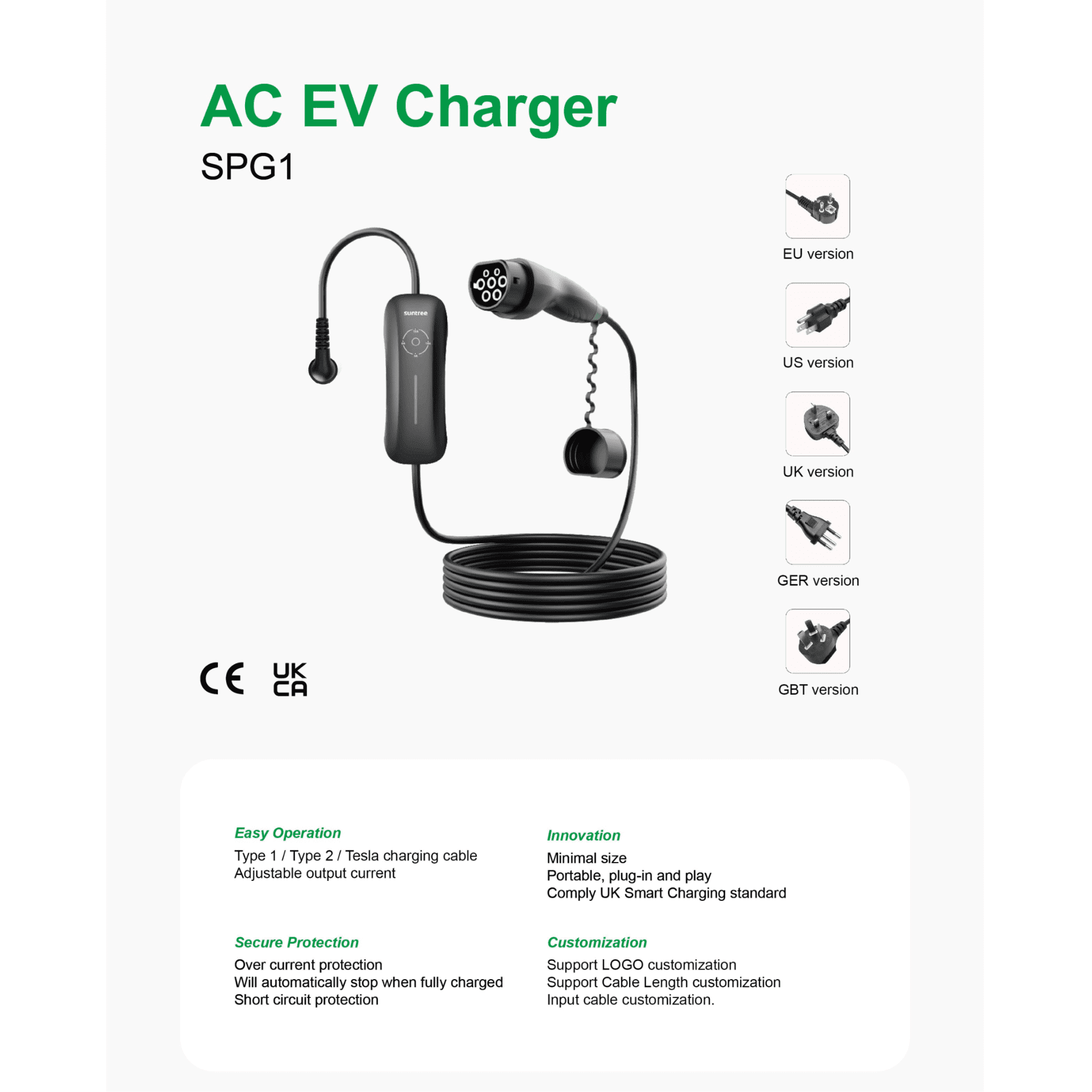 AC EV Charger SPG1