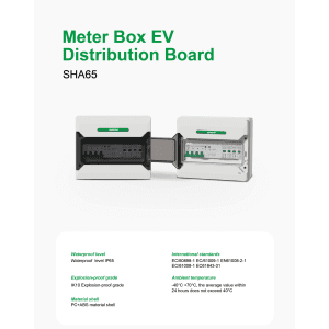 Meter Box EV Distribution Board SHA65